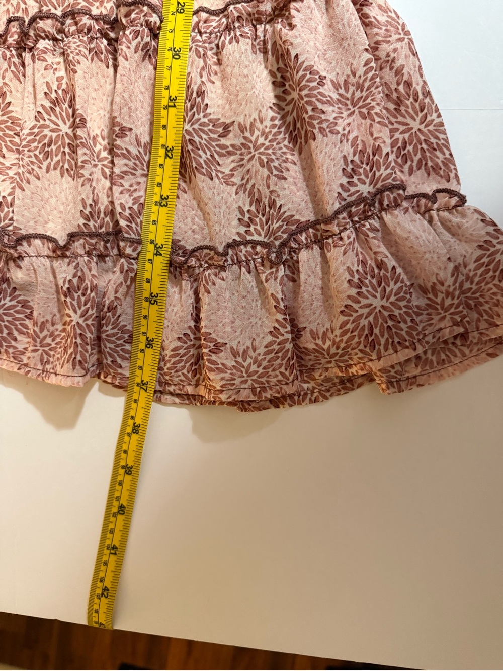 GiGio Peasant Boho Style Dress Size Medium - Picture 3 of 6